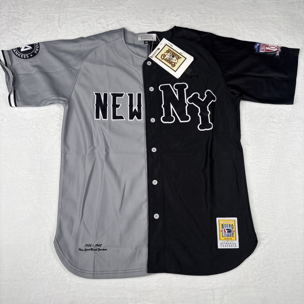 NEW Headgear Classics Negro League New York Black Yankees #99 Baseball Jersey XL